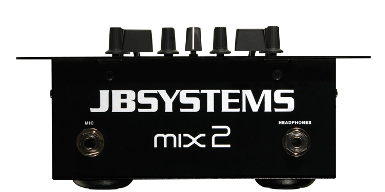 JB MIX 2 DJ Mixer, 2 channels