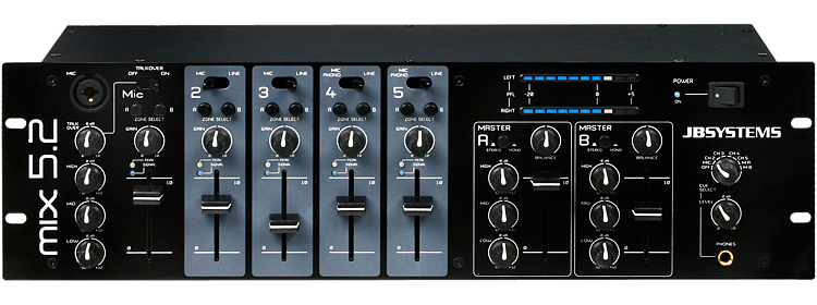JB MIX 5.2 Zone Mixer