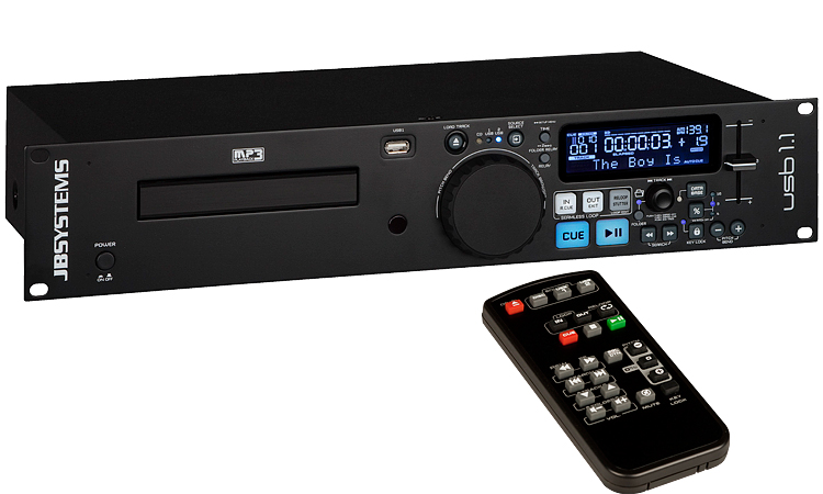 JB USB 1.1 Single CD & MP3 Player + USB Input