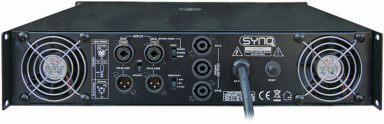 SYNQ PE- 900 2 x 450W RMS 4 Ohm
