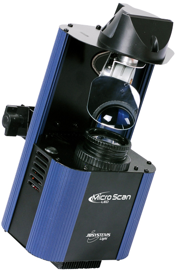 JB LED Micro Scan DMX 5ch. (10 Watt White LED)