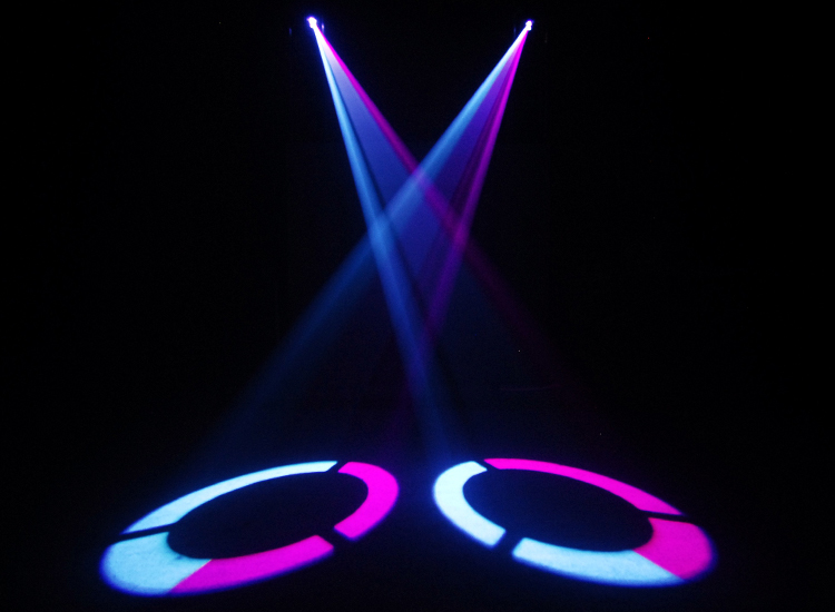 JB LED Micro Scan DMX 5ch. (10 Watt White LED)