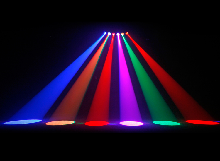 JB LED Rainbow DMX 6 x 3 Watt RGB LEDs