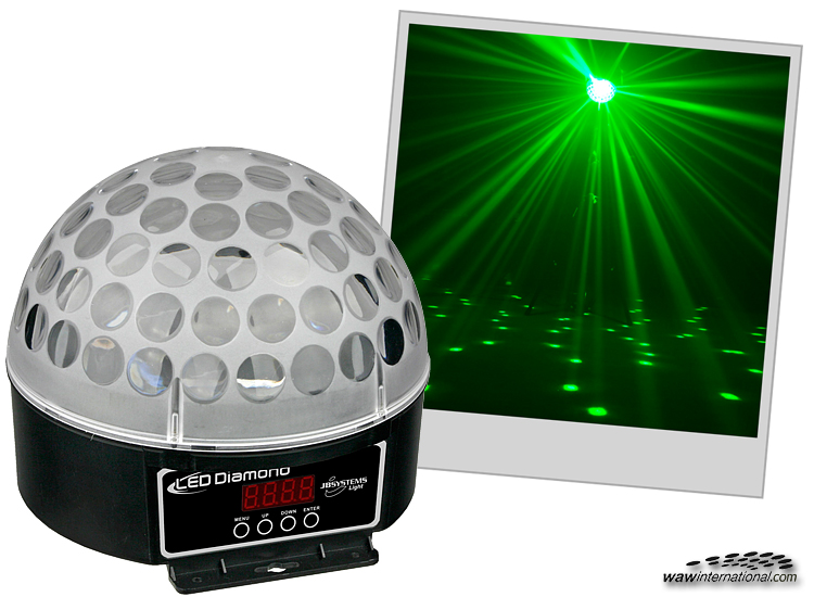 JB LED Diamond  DMX 6 x 3 Watt LEDs
