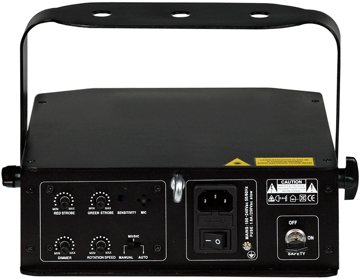 JB Polar Laser 40mW G - 150mW R -5W LED Blue