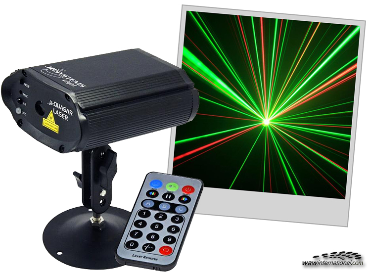 JB μ-Star Laser 40mW Green - 100mW Red