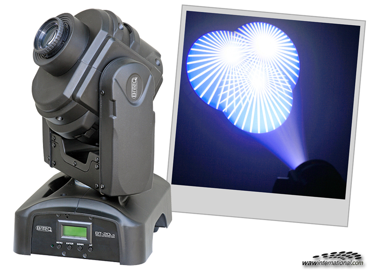 Briteq BT 20 LS 20 Watt LED Moving spot