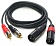 JB Audio Cable 2 x RCA Gold - 2 x XLR Male  1,5m