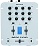 JB MX 100 5 inputs, 2 ch. & mic, 1 master
