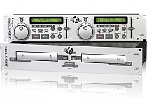 JB CD 570 PRO Twin CD Player Scratch Model Silver