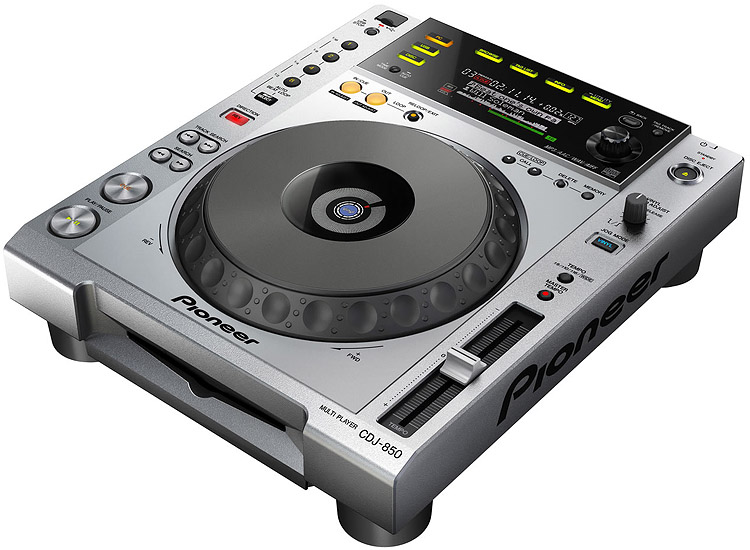 Pioneer CDJ-850 Digital Deck Jog Wheel (Silver) :: Euro