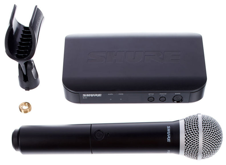 Shure BLX24/PG58 Handheld Wireless System w. PG58 :: Euro Baltronics -  online shop for sound, light and effects