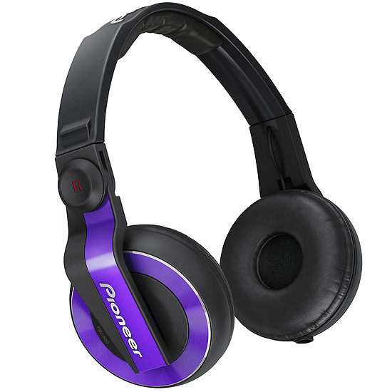 Pioneer HDJ-500-V DJ Headphones (Purple 