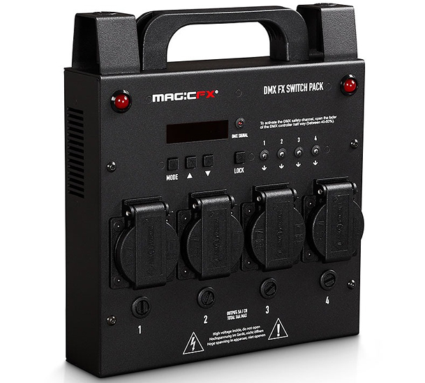 MagicFX DMX FX Switch Pack 4ch. :: Euro Baltronics - online shop for ...