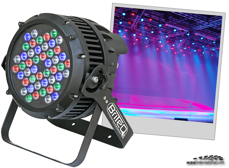 Briteq LED Mega Beam 15° - 48 x 3 Watt RGBW Leds