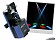 JB LED Micro Scan DMX 5ch. (10 Watt White LED)
