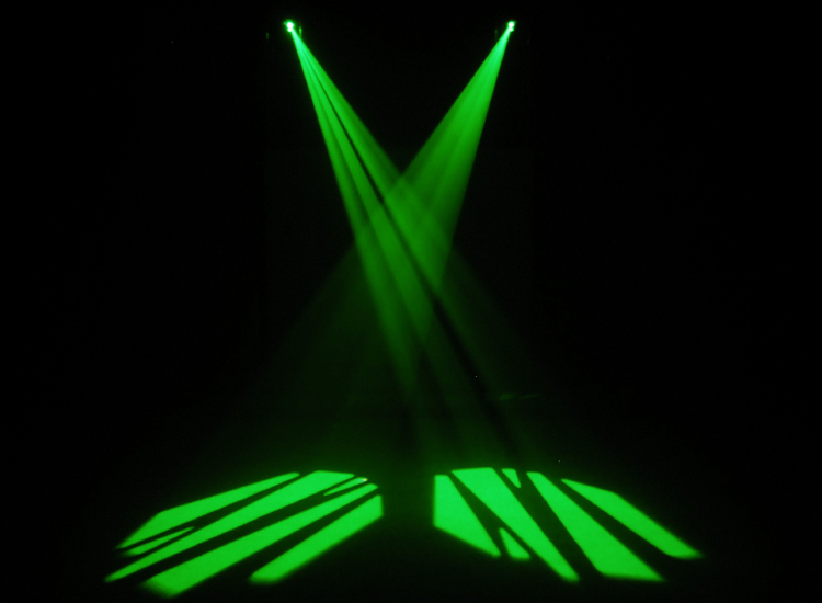 JB LED Micro Scan DMX 5ch. (10 Watt White LED)