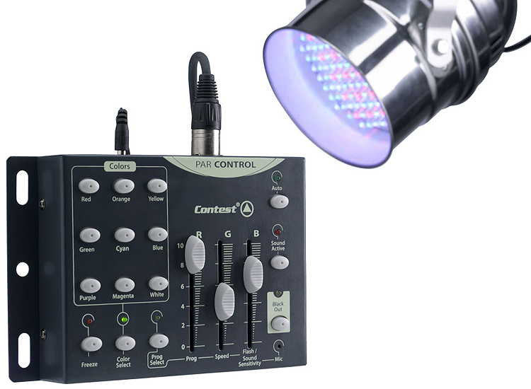 Par Lightning Controller Contest PARCONTROL 3ch. DMX PAR controller :: Euro Baltronics - online ...