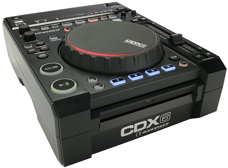 Audiophony CDX6 Pro Midi, USB, MP3, CD Player :: Euro Baltronics ...