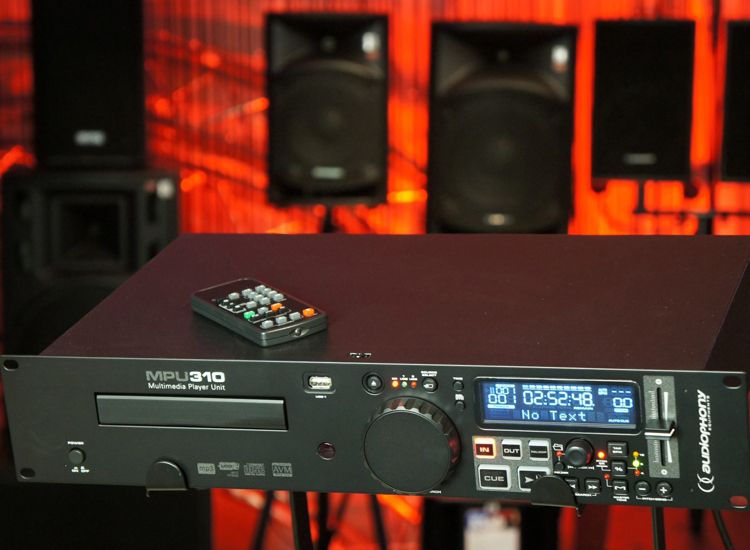 Audiophony MPU310 Single USB, MP3, CD Player :: Euro Baltronics ...