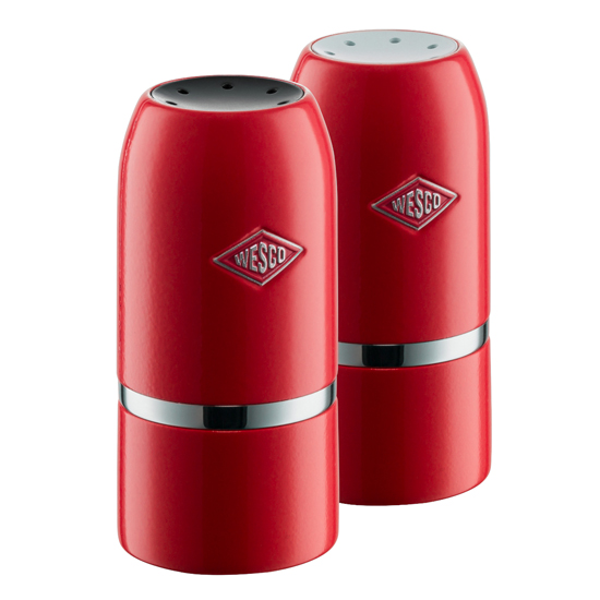 Wesco Salt Pepper Shaker Set Red Euro Baltronics Online Wesco Salt Pepper Shaker Set Red Euro Baltronics Online For Sound Light And Effects